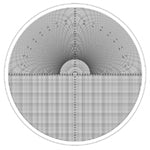 OC-29-50X Screw Thread Overlay Chart (4–80 T.P.I.)