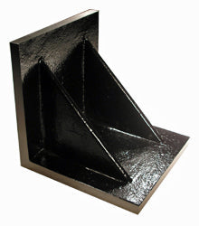 Value Line Plain Webbed Angle Plate, 12" × 12" × 12", Ground