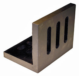 Value Line Slotted Angle Plate, 8" × 12" × 9", Ground (VL-012-0014)