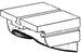 9209 Heavy Duty Bench Center Bed Drawing