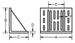 GAW-DWG Suburban Tool Giant Slotted Webbed Angle Plate Drawing