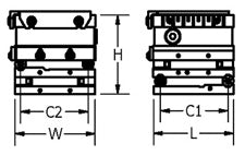 MSPC-DWG SineSet Permanent Magnetic Compound Sine Plate Drawing