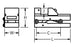 SV-DWG Suburban Tool Sine Vise Drawing